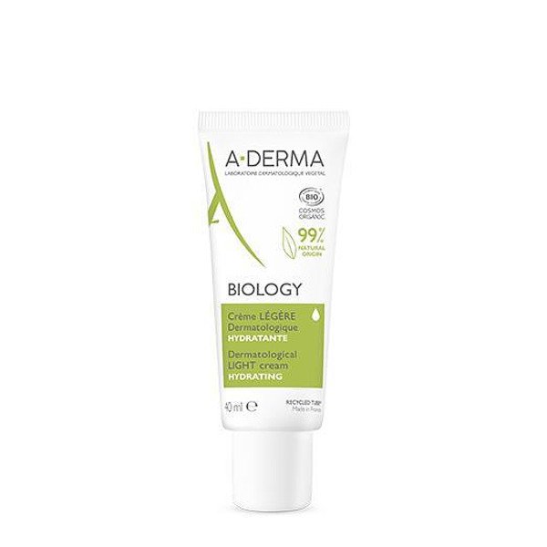 A-DERMA BIOLOGY ДЕРМАТОЛОГИЧEН ХИДРАТИРАЩ ЛЕК КРЕМ 40 МЛ