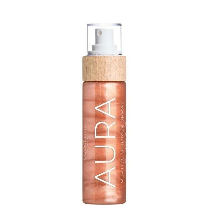 COCOSOLIS AURA PEPTIDE SHIMMER ОЗАРЯВАЩ СПРЕЙ ЗА ЛИЦЕ ТЯЛО И КОСА 100 МЛ