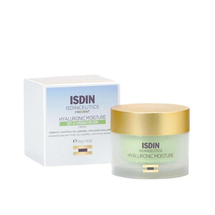 ISDIN HYALURONIC MOISTURE ХИДРАТИРАЩ КРЕМ ЗА КОМБИНИРАНА И МАЗНА КОЖА 50 МЛ