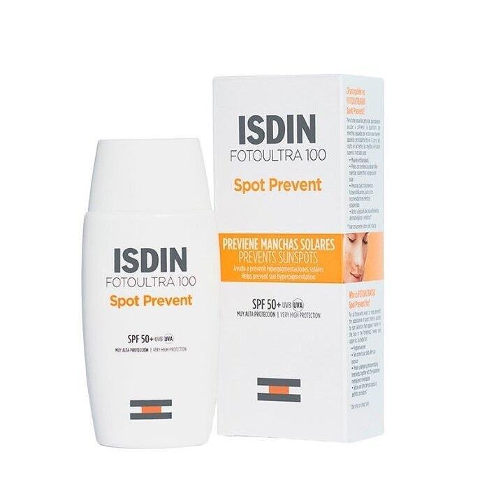 ISDIN FOTOULTRA 100 SPOT PREVENT SPF 50 ФЛУИД ПРОТИВ ПИГМЕНТНИ ПЕТНА 50 МЛ