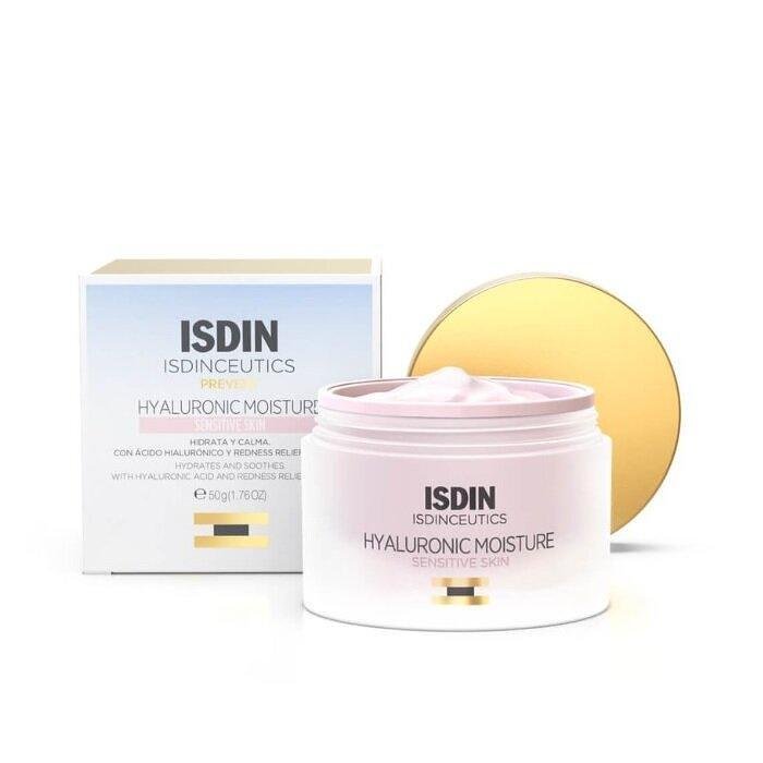 ISDIN HYALURONIC MOISTURE ХИДРАТИРАЩ КРЕМ ЗА ЧУВСТВИТЕЛНА КОЖА 50 МЛ