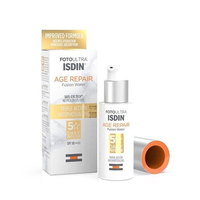 ISDIN FOTOULTRA AGE REPAIR SPF50 ФЛУИД ЗА ЛИЦЕ ПРОТИВ СТАРЕЕНЕ 50 МЛ