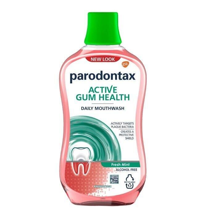 PARODONTAX ВОДА ЗА УСТА ACTIVE GUM HEALTH FRESH MINT 500 МЛ