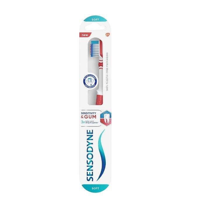 SENSODYNE ЧЕТКА ЗА ЗЪБИ SENSITIVITY & GUM SOFT X 1