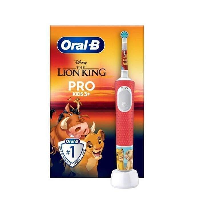 ORAL-B LION KING PRO KIDS 3+ ЕЛЕКТРИЧЕСКА ЧЕТКА ЗА ЗЪБИ ЗА ДЕЦА НАД 3 ГОДИНИ