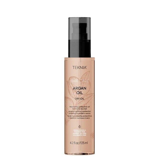 LAKME TEKNIA ARGAN OIL СУХО ОЛИО ЗА ПОДХРАНВАНЕ НА КОСА, СКЛОННА КЪМ ДЕХИДРАТАЦИЯ 125 МЛ