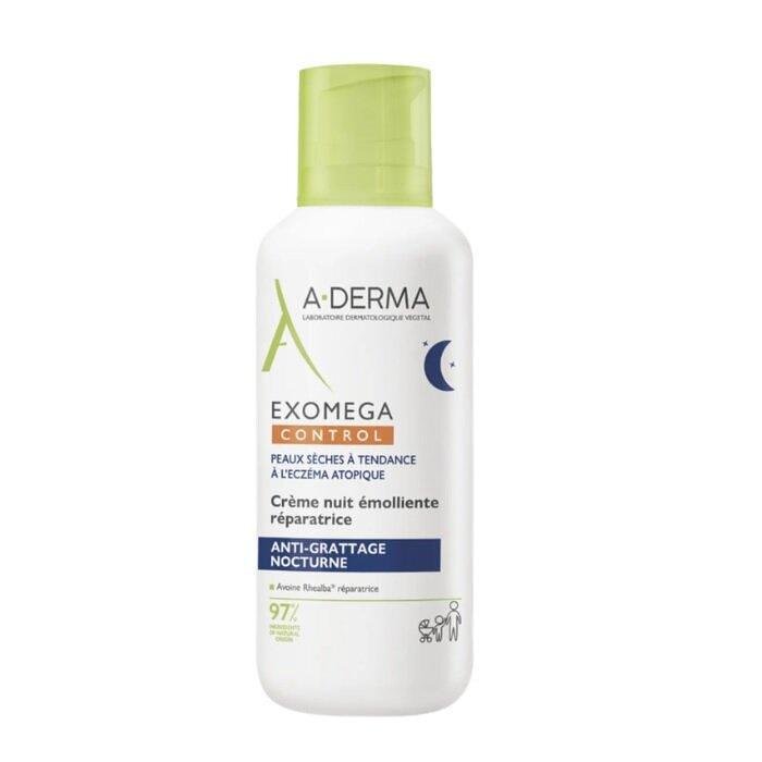 A-DERMA EXOMEGA CONTROL ЕМОЛИЕНТЕН ВЪЗСТАНОВЯВАЩ НОЩЕН КРЕМ 400 МЛ