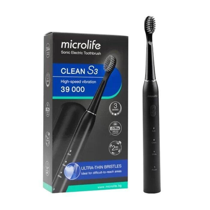 MICROLIFE S3 ЕЛЕКТРИЧЕСКА ЗВУКОВА ЧЕТКА ЗЪБИ Х 1
