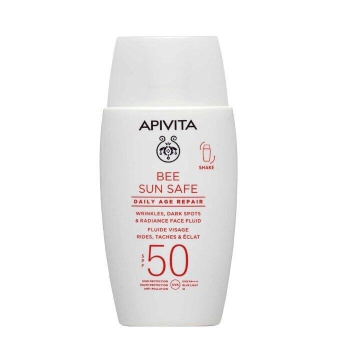APIVITA BEE SUN SAFE DAILY AGE REPAIR SPF50 СЛЪНЦЕЗАЩИТЕН ФЛУИД ЗА ЛИЦЕ 50 МЛ