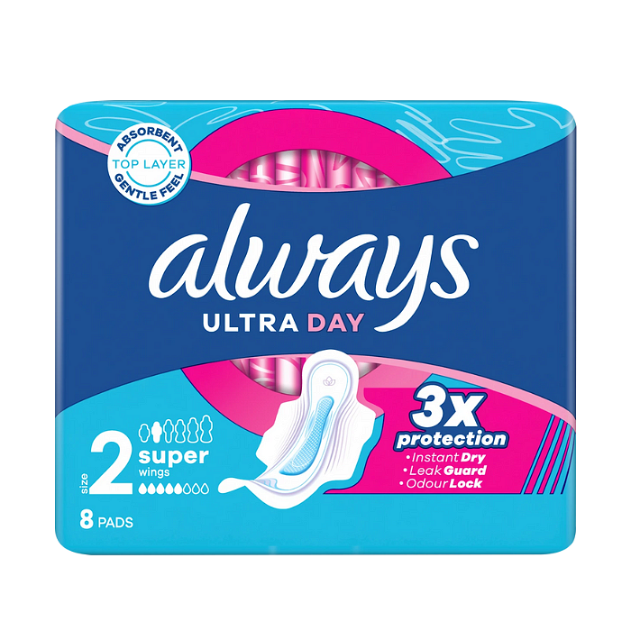 ALWAYS ДАМСКИ ПРЕВРЪЗКИ ULTRA DAY SUPER Х 8