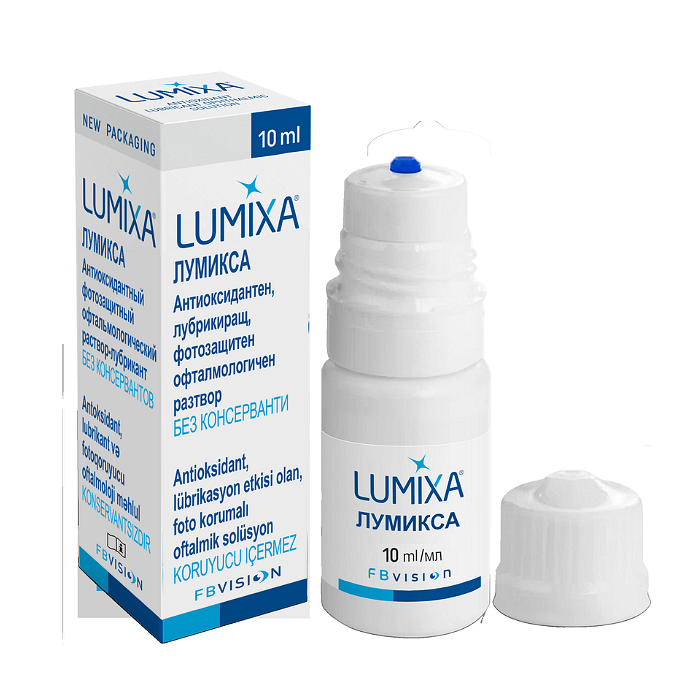 ЛУМИКСА КАПКИ ЗА ОЧИ Х 10 МЛ