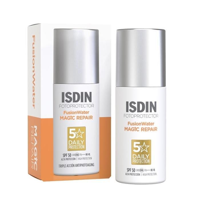 ISDIN FOTOPROTECTOR FUSION WATER MAGIC REPAIR SPF50 СЛЪНЦЕЗАЩИТЕН КРЕМ ПРОТИВ СТАРЕЕНЕ 50 МЛ