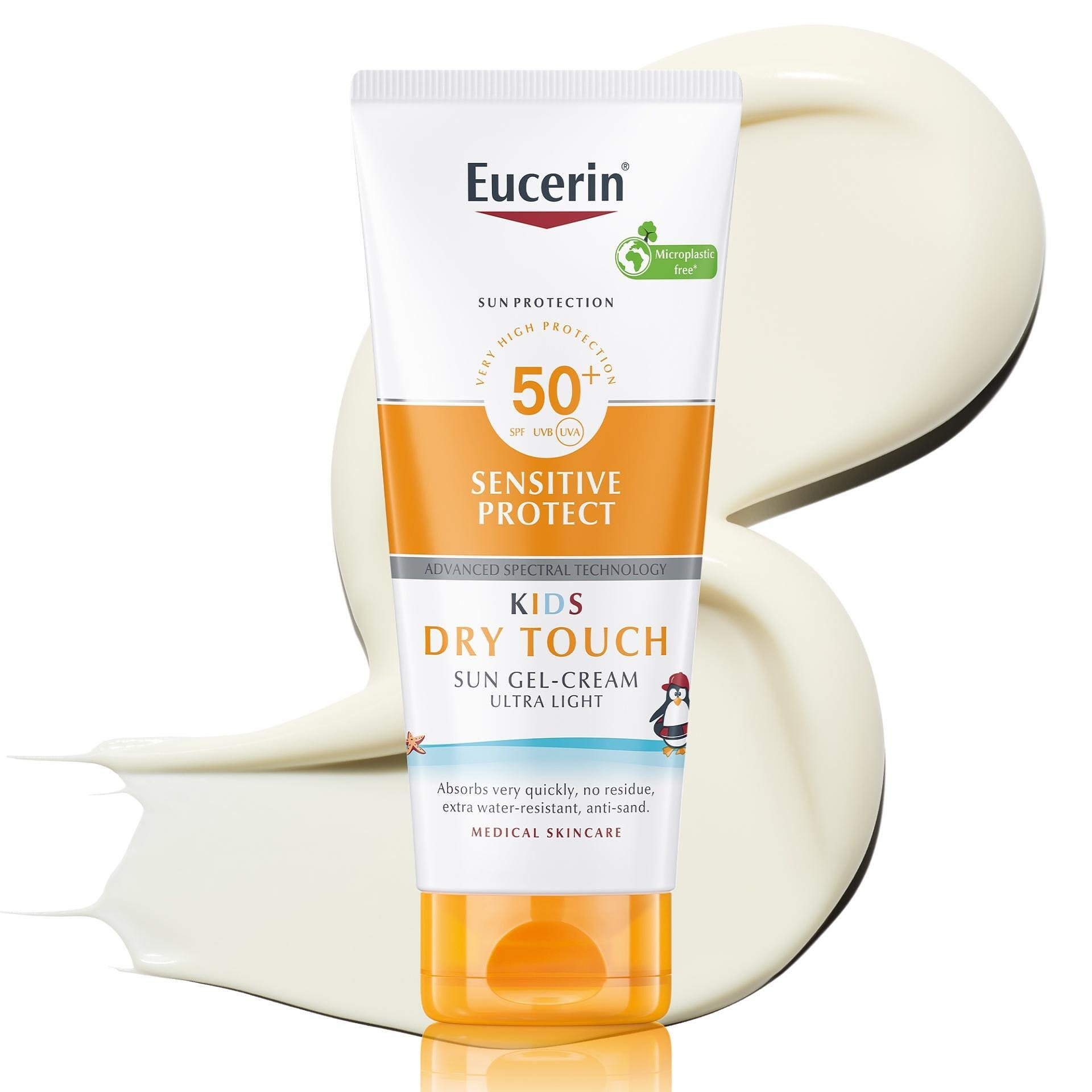 EUCERIN SUN SENSITIVE PROTECT SPF50+ СЛЪНЦЕЗАЩИТЕН ГЕЛ-КРЕМ ЗА ДЕЦА 200 МЛ