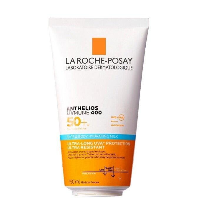 LA ROCHE POSAY ANTHELIOS UVMUNE 400 SPF50+ СЛЪНЦЕЗАЩИТНО МЛЯКО ЗА ЛИЦЕ И ТЯЛО 150 МЛ