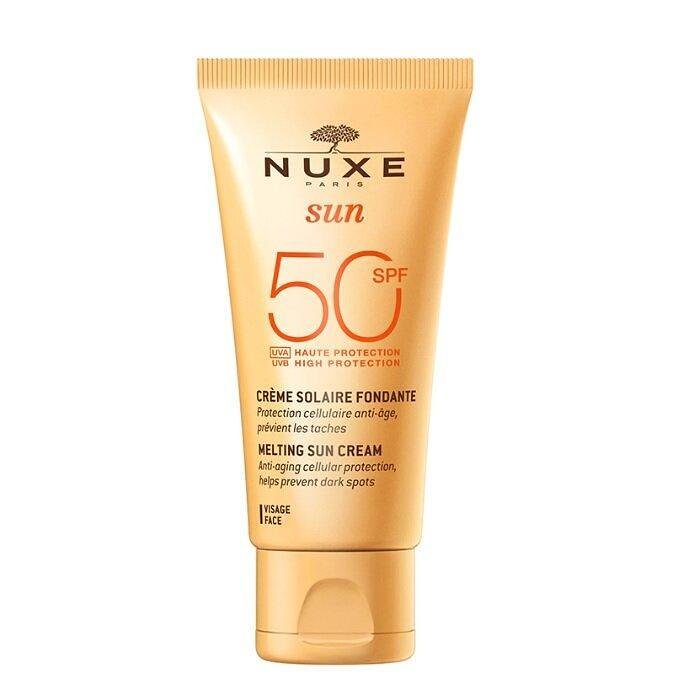 NUXE SUN SPF50+ СЛЪНЦЕЗАЩИТЕН ДЕЛИКАТЕН КРЕМ ЗА ЛИЦЕ 50 МЛ