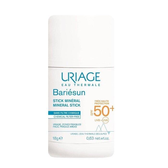 URIAGE BARIESUN SPF50+ MINERAL СЛЪНЦЕЗАЩИТЕН СТИК ЗА ДЕЛИКАТНИ ЗОНИ 18 ГР