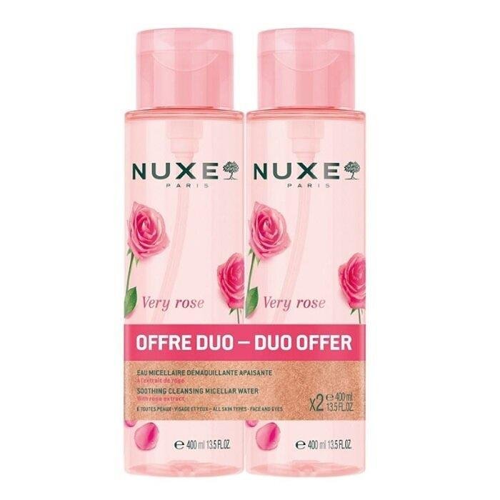 NUXE PROMO VERY ROSE МИЦЕЛАРНА ВОДА 2 X 400 МЛ