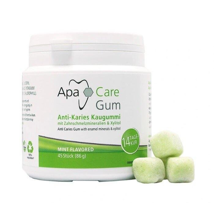 APACARE GUM / АПАКЕР ГЪМ АНТИКАРИЕСНА ТЕРАПИЯ (ДЪВКИ) Х 45