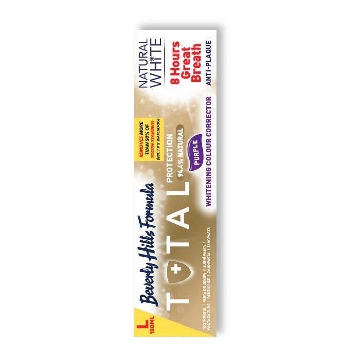 BEVERLY HILLS FORMULA NATURAL WHITE TOTAL ПАСТА ЗА ЗЪБИ 100 МЛ