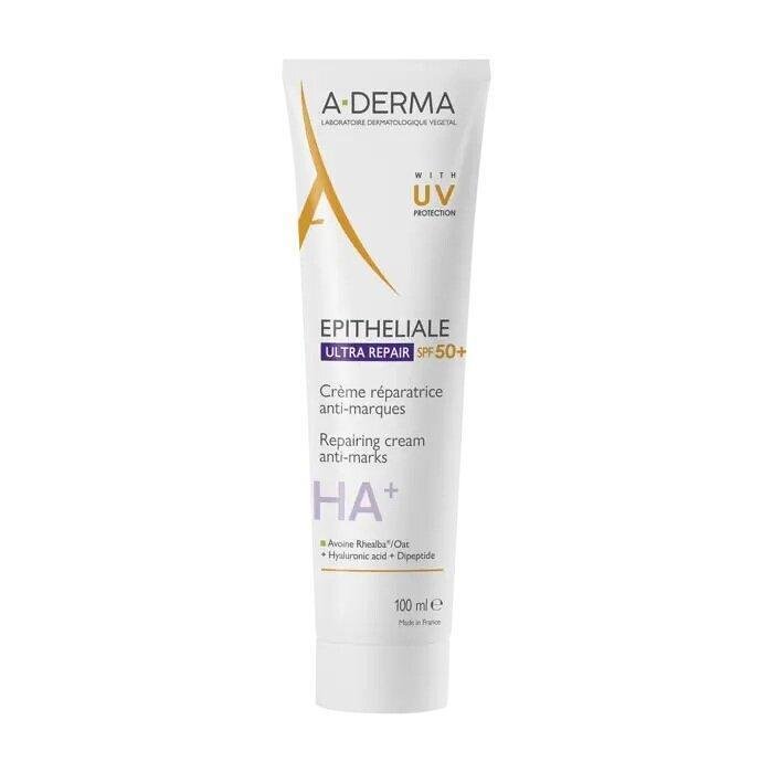 A-DERMA EPITHELIALE ULTRA REPAIR SPF50+ ВЪЗСТАНОВЯВАЩ ЗАЩИТЕН КРЕМ 100 МЛ