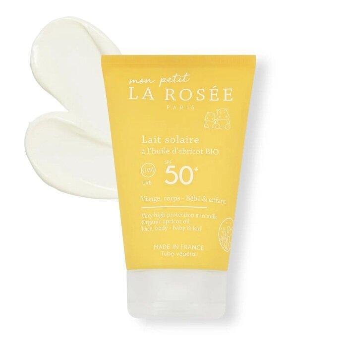 LA ROSEE SUN SPF50+ СЛЪНЦЕЗАЩИТНО МЛЯКО ЗА БЕБЕТА И ДЕЦА С ОРГАНИЧНО КАЙСИЕВО МАСЛО 125 МЛ