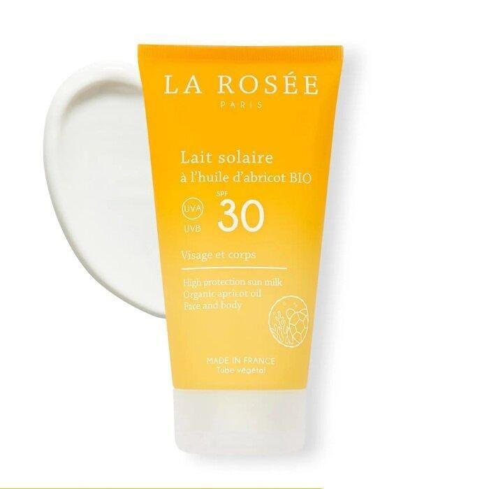 LA ROSEE SUN SPF30 СЛЪНЦЕЗАЩИТНО МЛЯКО ЗА ЛИЦЕ И ТЯЛО С ОРГАНИЧНО КАЙСИЕВО МАСЛО 150 МЛ