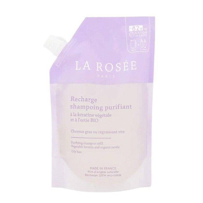 LA ROSEE PURIFYING ШАМПОАН ДЪЛБОКО ПОЧИСТВАЩ БЕЗ СУЛФАТИ 400 МЛ ПЪЛНИТЕЛ