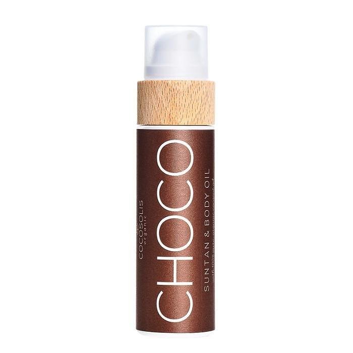 COCOSOLIS CHOCO SUNTAN & BODY OIL НАТУРАЛНО МАСЛО ЗА КРАСИВ ТЕН 200 МЛ