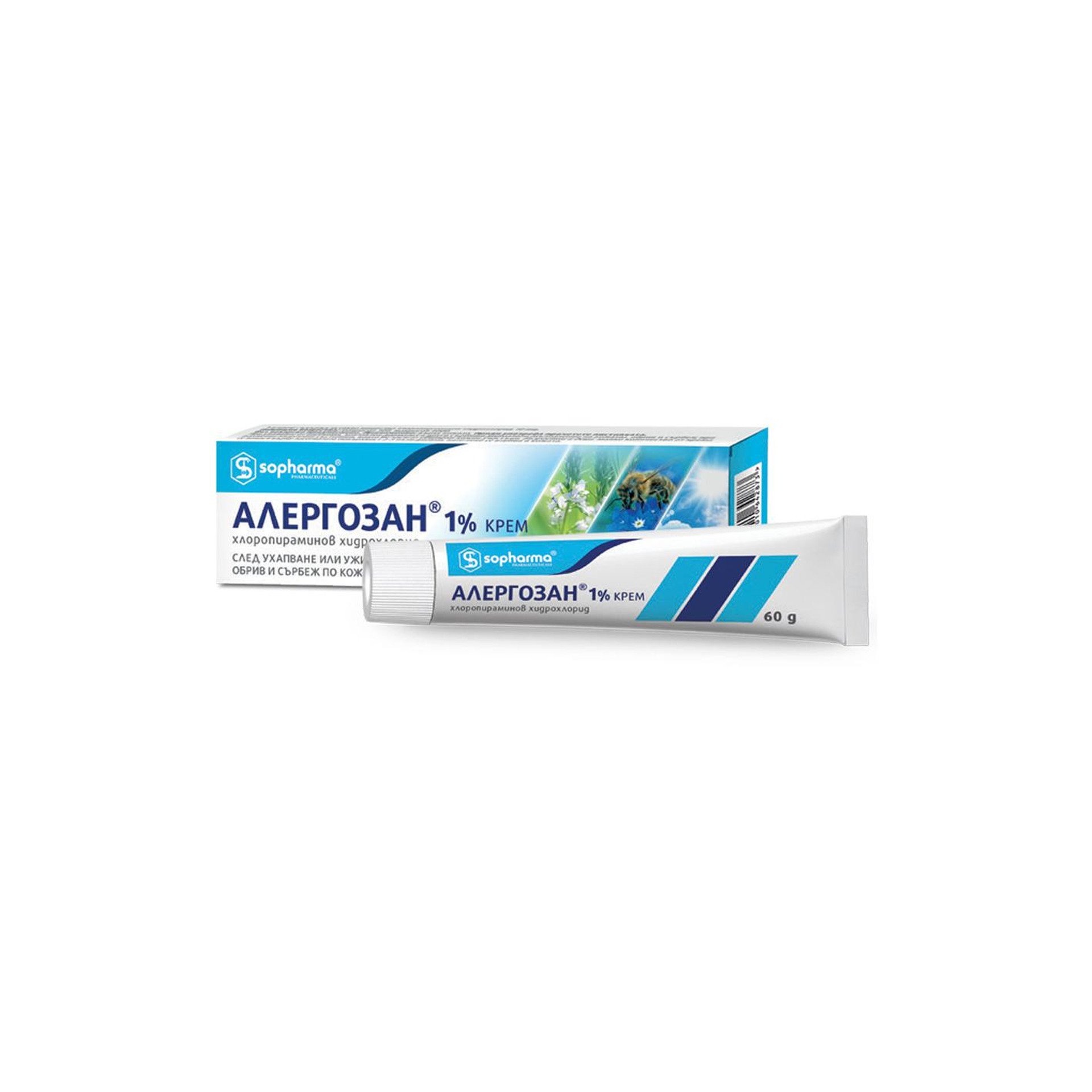 АЛЕРГОЗАН 1% КРЕМ 60 ГР