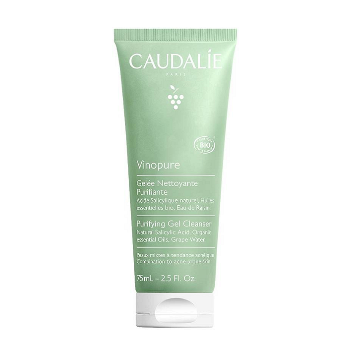 CAUDALIE VINOPURE ПОЧИСТВАЩ И МАТИРАЩ ГЕЛ ЗА ЛИЦЕ 75 МЛ