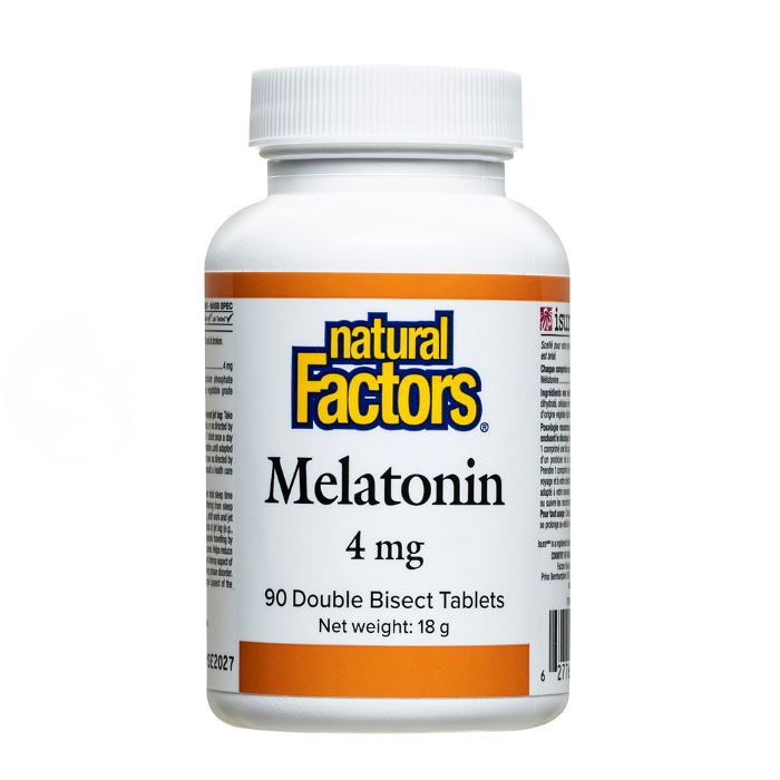 МЕЛАТОНИН ТАБЛ. 4МГ Х 90 NATURAL FACTORS
