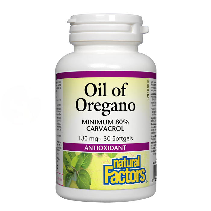 РИГАН МАСЛО ОРГАНИК КАПС. 180 МГ Х 30 NATURAL FACTORS