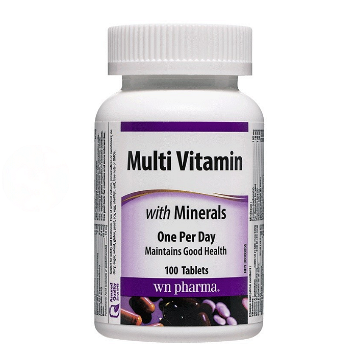 МУЛТИВИТАМИНИ И МИНЕРАЛИ ТАБЛ. Х 100 Webber Naturals