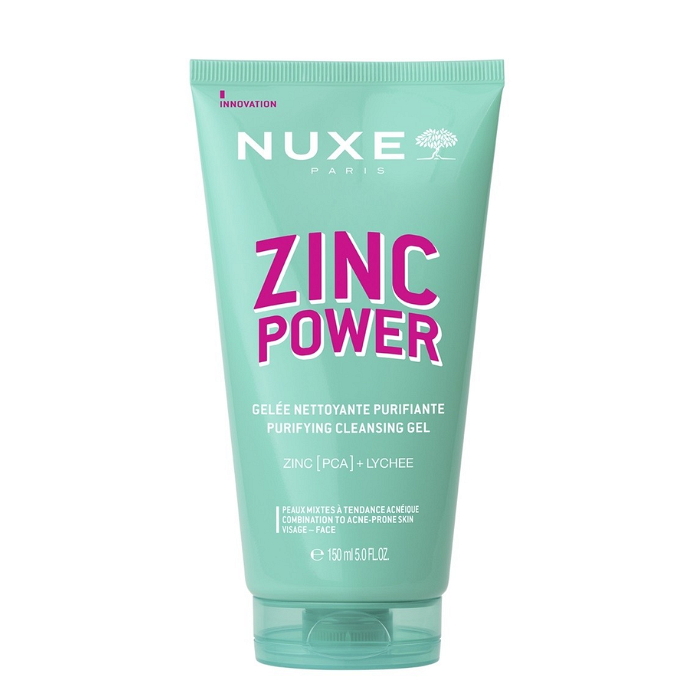 NUXE ZINC POWER ПОЧИСТВАЩ ГЕЛ ЗА ЛИЦЕ ПРОТИВ НЕСЪВЪРШЕНСТВА 150 МЛ