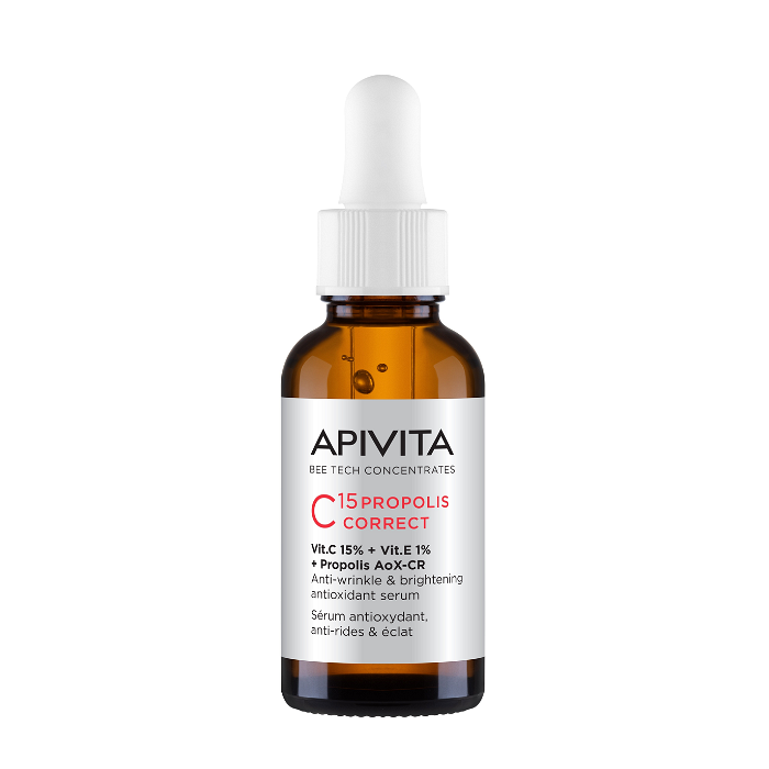 APIVITA С15 PROPOLIS CORRECT АНТИОКСИДАНТЕН КОРИГИРАЩ СЕРУМ 30 МЛ