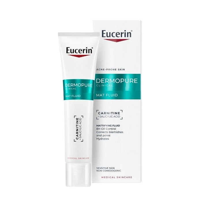 EUCERIN DERMOPURE CLINICAL МАТИРАЩ ФЛУИД ЗА ЛИЦЕ 40 МЛ