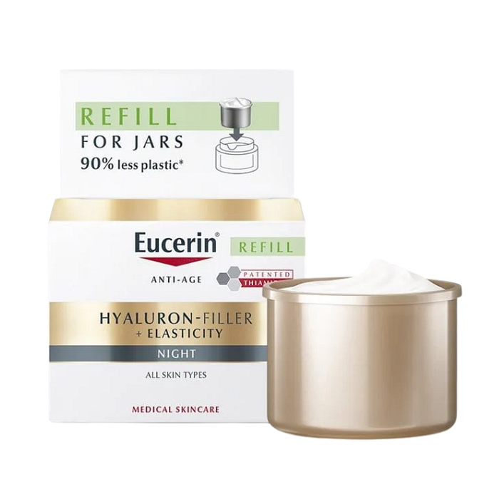 EUCERIN HYALURON-FILLER +ELASTICITY НОЩЕН КРЕМ ПЪЛНИТЕЛ 50 МЛ