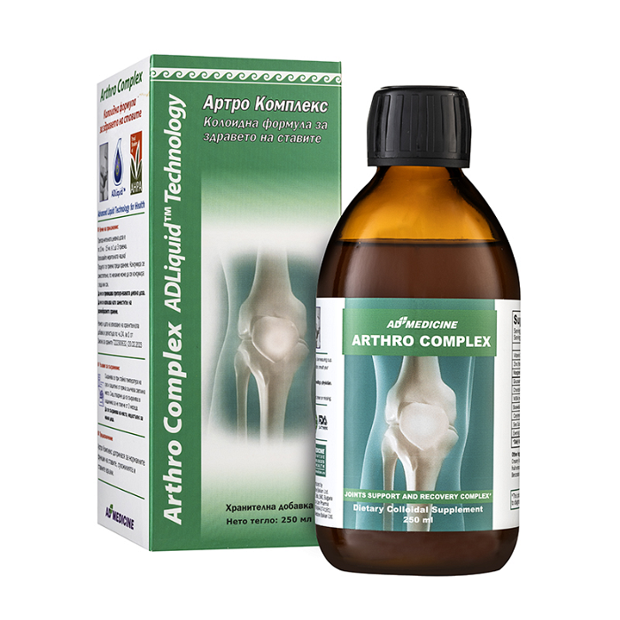 ADLiquid ARTHRO COMPLEX / ЕДЛИКУИД АРТРО КОМПЛЕКС СИРОП ЗА СТАВИ 250 МЛ