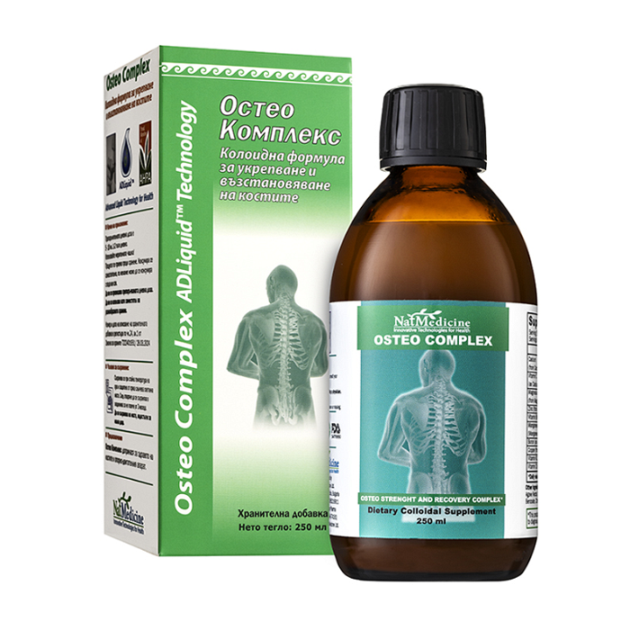 ADLiquid OSTEO COMPLEX / ЕДЛИКУИД ОСТЕО КОМПЛЕКС СИРОП ЗА СТАВИ И КОСТИ 250 МЛ