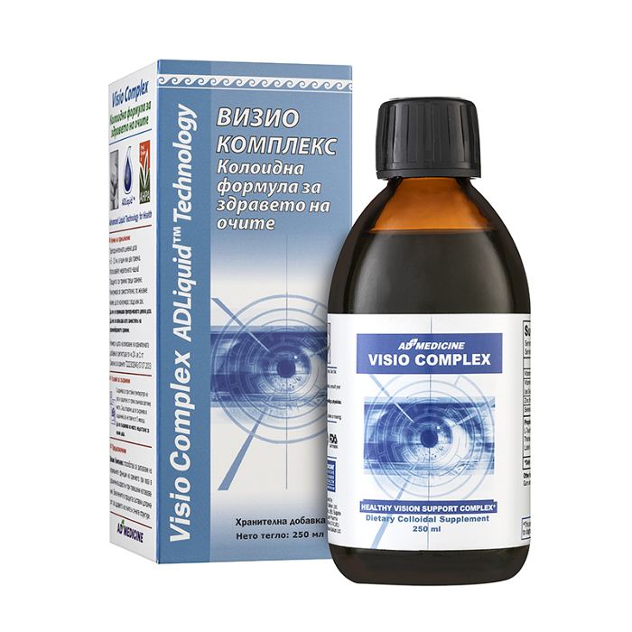 ADLiquid VISIO COMPLEX / ЕДЛИКУИД ВИЗИО КОМПЛЕКС СИРОП ЗА ДОБРО ЗРЕНИЕ 250 МЛ