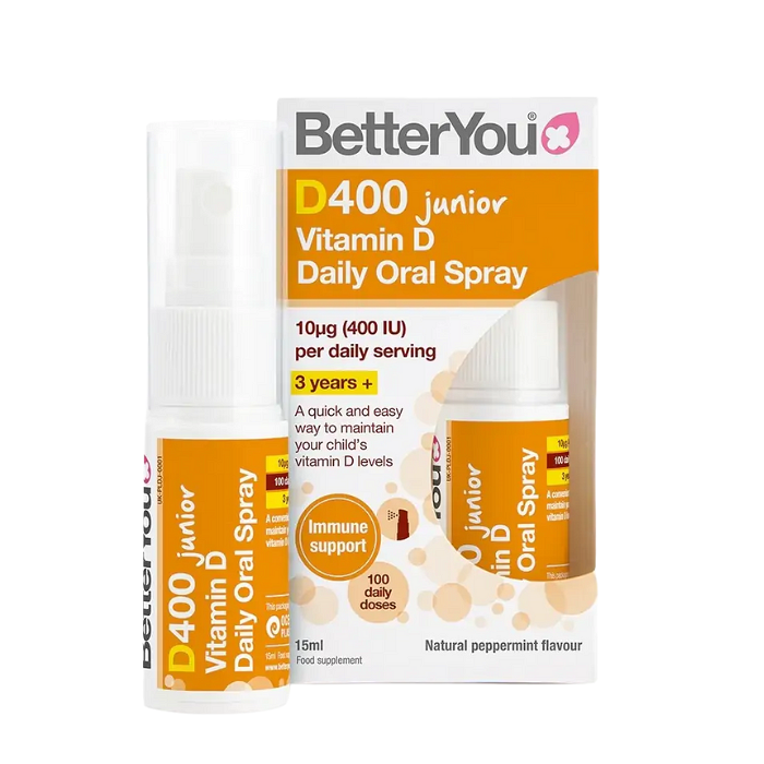 BETTER YOU ВИТАМИН D400 IU JUNIOR СПРЕЙ 15 МЛ