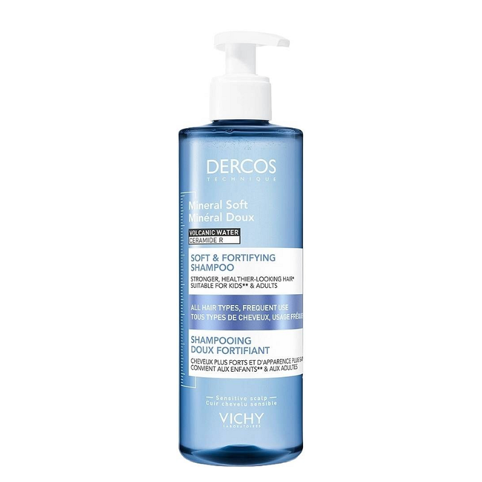 VICHY DERCOS ШАМПОАН MINERAL SOFT 400 МЛ