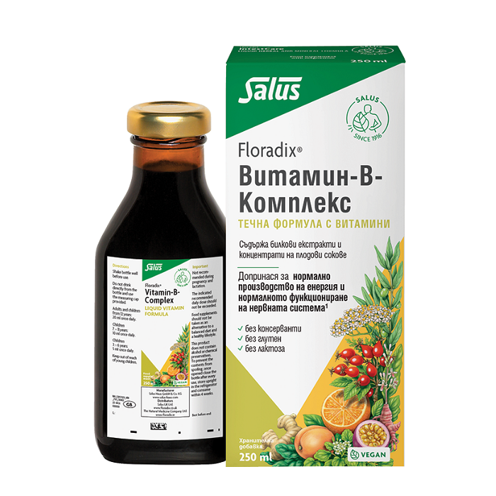 ФЛОРАДИКС ВИТАМИН В-КОМПЛЕКС СИРОП 250 МЛ