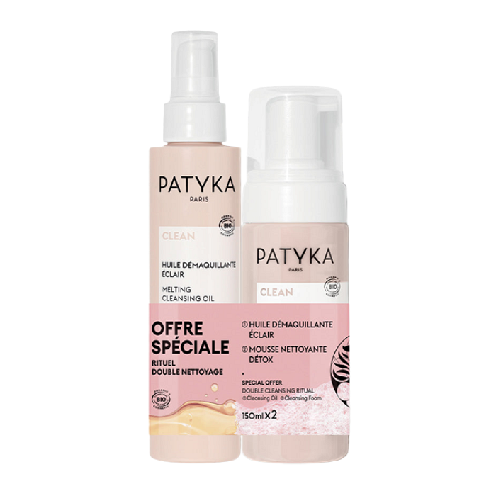 PATYKA CLEAN RITUAL ПОЧИСТВАЩО ОЛИО 150МЛ + ПОЧИСТВАЩА ПЯНА 150МЛ + СКРАБ СОРБЕ 50МЛ ПРОМО