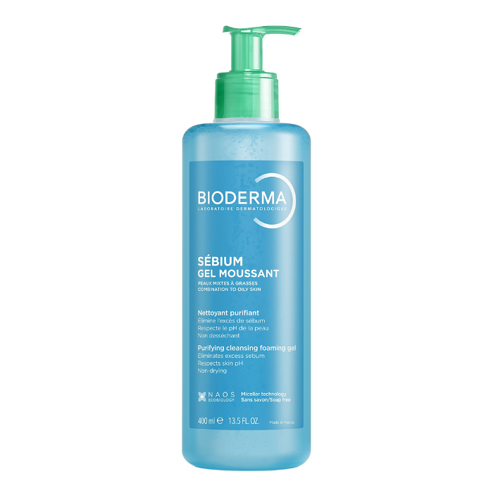 BIODERMA SEBIUM ГЕЛ МУСАН 400 МЛ (С ПОМПА)