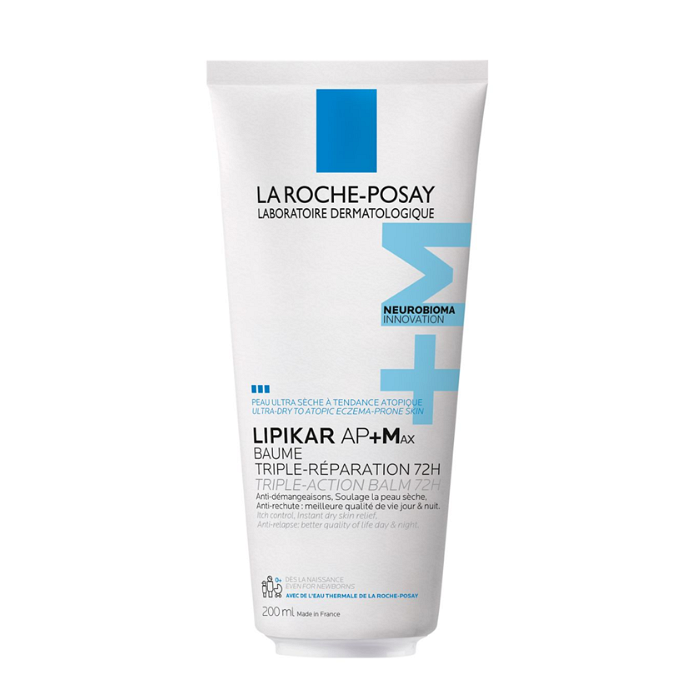 LA ROCHE POSAY LIPIKAR AP+MAX БАЛСАМ С ТРОЙНО ДЕЙСТВИЕ ЗА МНОГО СУХА КОЖА 200 МЛ