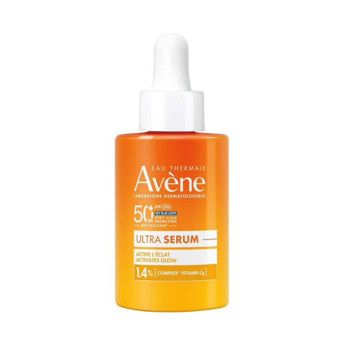 AVENE SUN SPF50+ УЛТРА СЕРУМ ОЗАРЯВАЩ С 1,4% VITAMIN Cg КОМПЛЕКС 30 МЛ