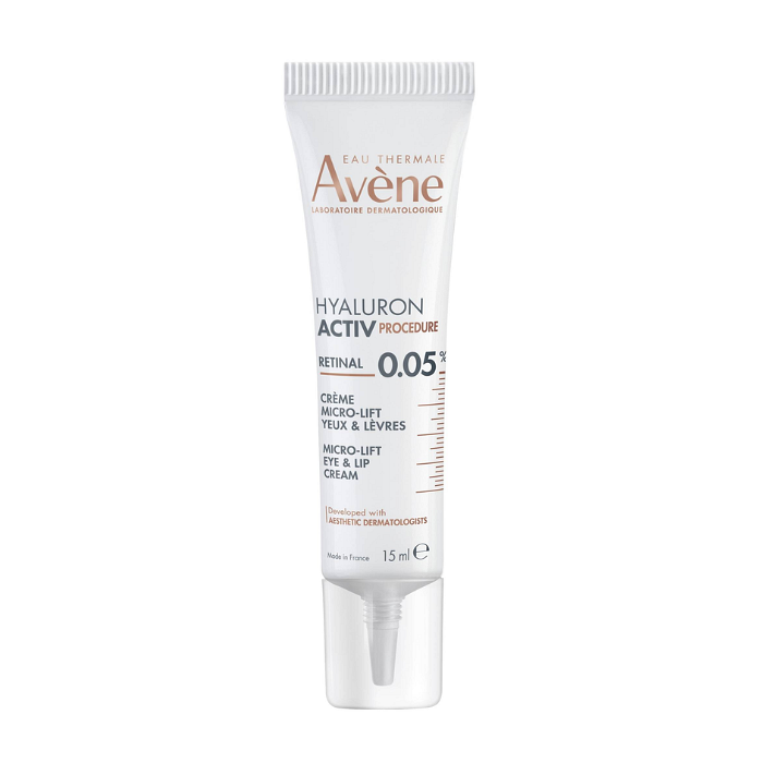 AVENE HYALURON ACTIV PROCEDURE МИКРОЛИФТИНГ КРЕМ ЗА ОКОЛООЧЕН КОНТУР И УСТНИ С 0,05% РЕТИНАЛ 15 МЛ