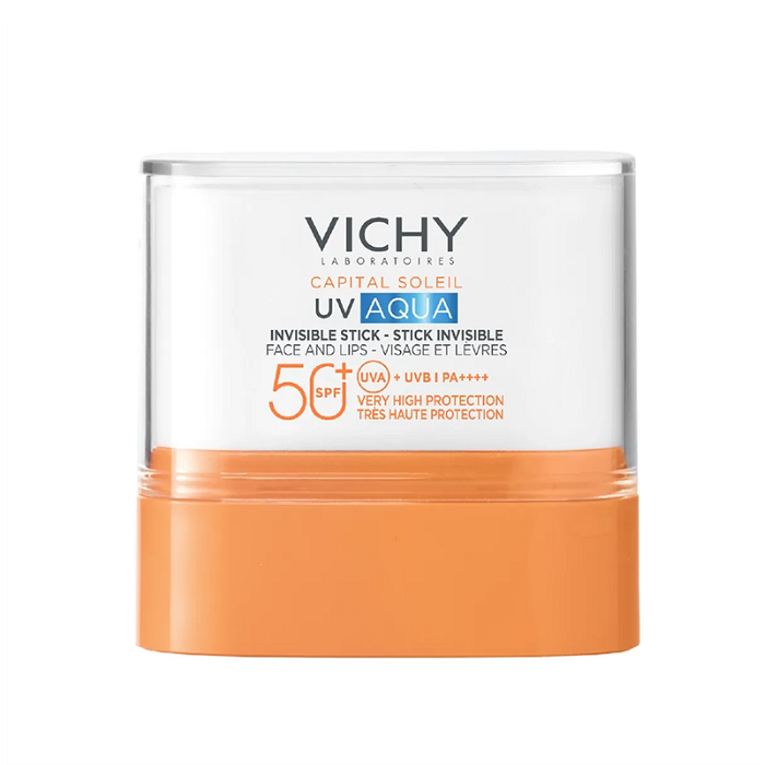 VICHY CAPITAL SOLEIL SPF50+ UV AQUA НЕВИДИМ СТИК ЗА ЛИЦЕ И УСТНИ 10 ГР