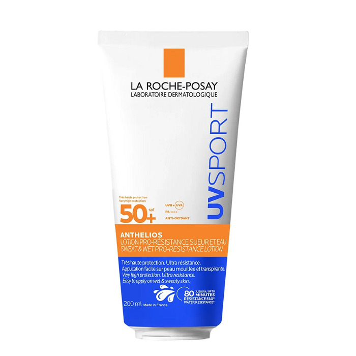 LA ROCHE POSAY ANTHELIOS SPF50+ UVSPORT ЛОСИОН ЗА НАНАСЯНЕ ВЪРХУ ВЛАЖНА КОЖА 200 МЛ